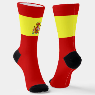Spanischer Flaggenstaat Patriotic Spanien National Socken