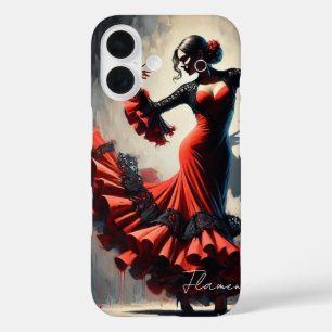 Spanischer Flamenco-Tänzer iPhone 16 Hülle