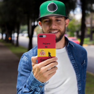 Spanischer Fußball, anpassbar Case-Mate iPhone Hülle