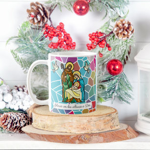 Spanischer Gott sei Lob in der Höhe Personalisiert Kaffeetasse