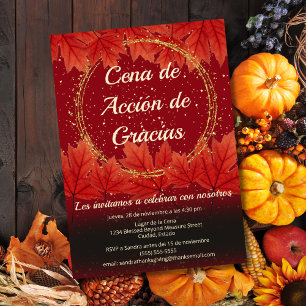 Spanischer Herbst lässt Thanksgiving-Dinner glänze Einladung