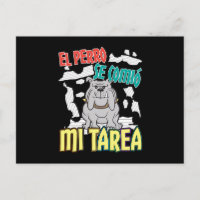 Spanischer Hund Ate Meine Hausaufgaben - Perro Tar