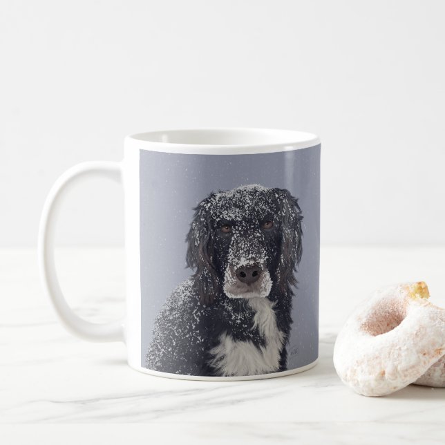 Spanischer Hundemix Kaffeetasse (Mit Donut)