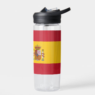 Spanischer Individuelle Name für Flaggen und Text Trinkflasche