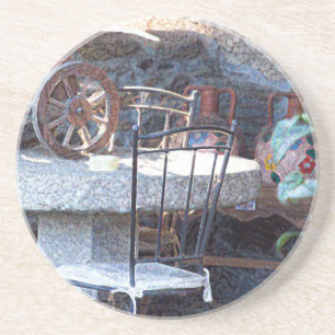 Spanischer Kaktus Stillleben Untersetzer