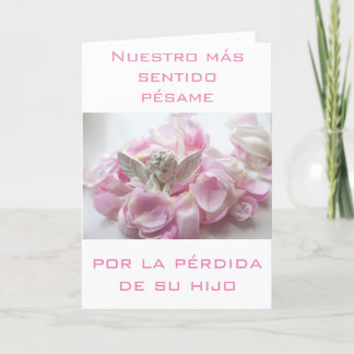 Spanischer Kartensterben Karte