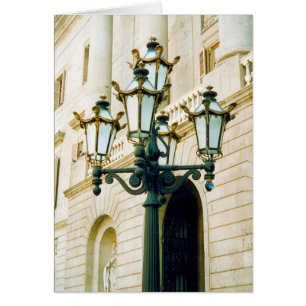 spanischer Lampenposten