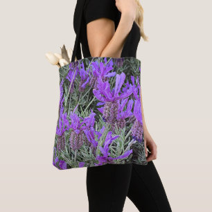 Spanischer Lavender Blooms floral Tasche