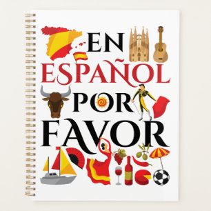 Spanischer Lehrer En Espanol Pour Gefallen Planer