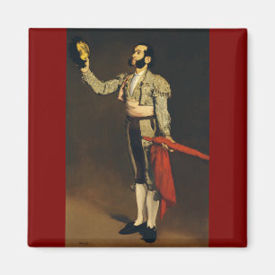 Spanischer Matador von Edouard Manet Magnet
