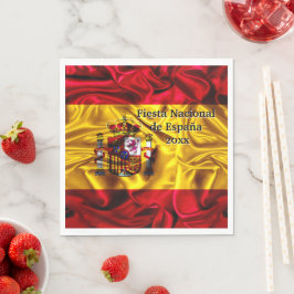 Spanischer Nationalfeiertag, Spanischer Spanischer Serviette