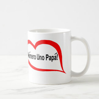 Spanischer numero UNO-Papa Kaffeetasse