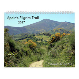 Spanischer Pilgerweg: Leon nach Santiago 2027 Kalender