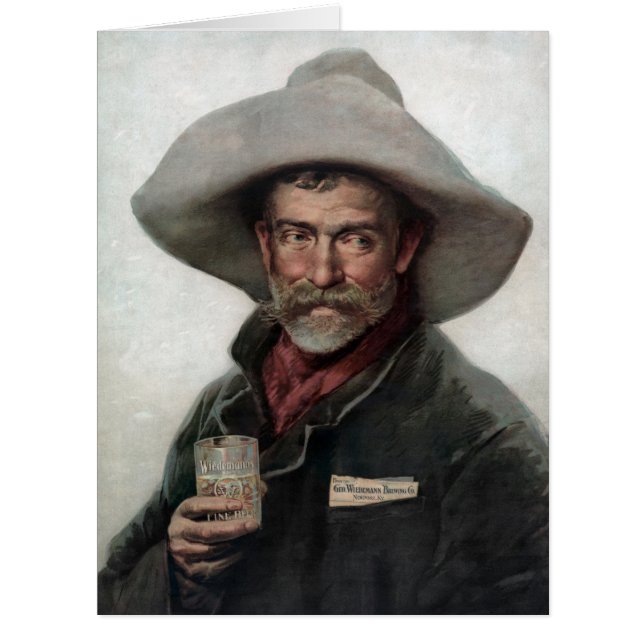 Spanischer Ranchero Cowboy in Old West Saloon (Vorderseite)