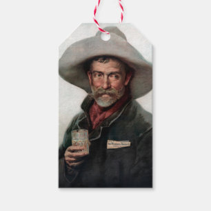 Spanischer Ranchero Cowboy in Old West Saloon Geschenkanhänger