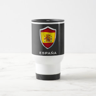 Spanischer Schild Reisebecher