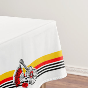 Spanischer Souvenirs Klassischer Streifen 52 x 70 Tischdecke