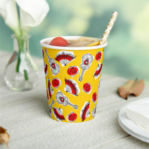 Spanischer Souvenirs Multi Pappbecher