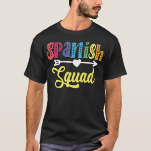 Spanischer Squad Lehrer beste Freunde Hobbys & Swe T-Shirt
