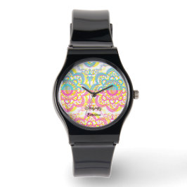 Spanischer Stil der Straßenkunst; Design 2 Armbanduhr