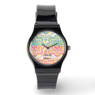 Spanischer Stil der Straßenkunst; Design 2 Armbanduhr