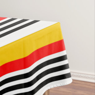 Spanischer Streifen Klassischer Tischstoff Tischdecke