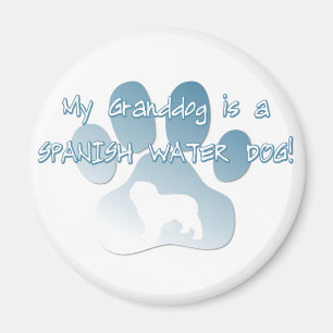 Spanischer Wasser-Hund Granddog Magnet