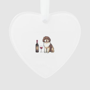 Spanischer Wasser und Wein Lustiger Hund 1 Ornament