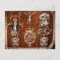 Spanisches Banner von Lepanto Postkarte