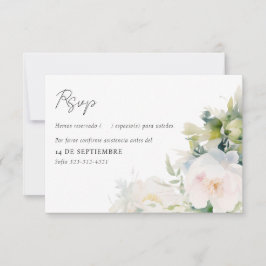 Spanisches Brautparty Despedida de Soltera RSVP Karte