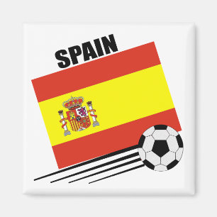 Spanisches Fußball-Team Magnet