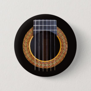 Spanisches Gitarren-Loch Button