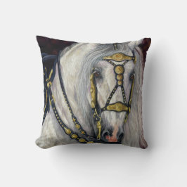 Spanisches Gold - Designer-Pferdekissen Kissen