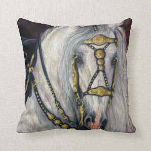 Spanisches Gold - Designer-Pferdekissen Kissen