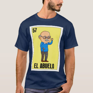 Spanisches Grandpa Lottery Geschenk Mexican El Abu T-Shirt