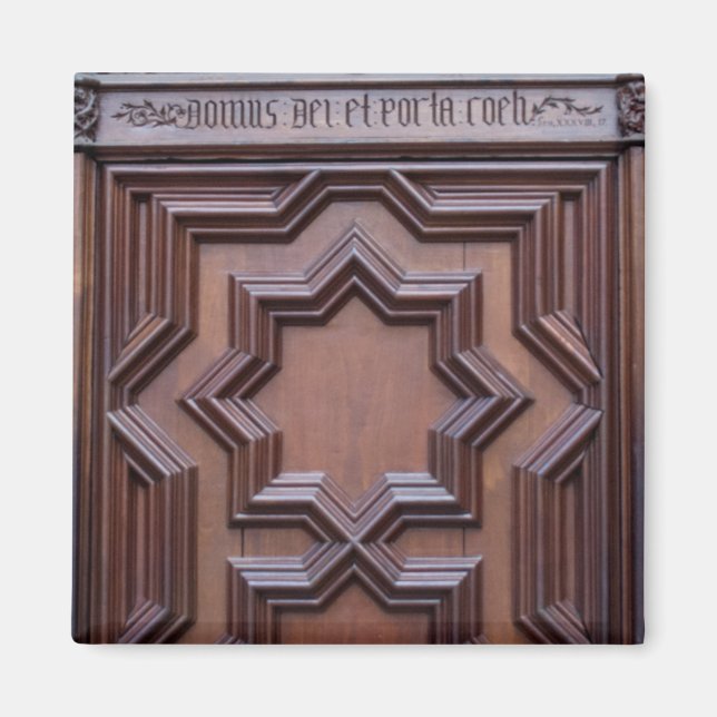 Spanisches Kirchentor Haus Gottes Tor zum Himmel Magnet (Vorne)