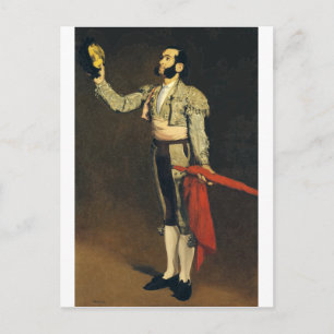 Spanisches Matador von Edouard Manet Postkarte
