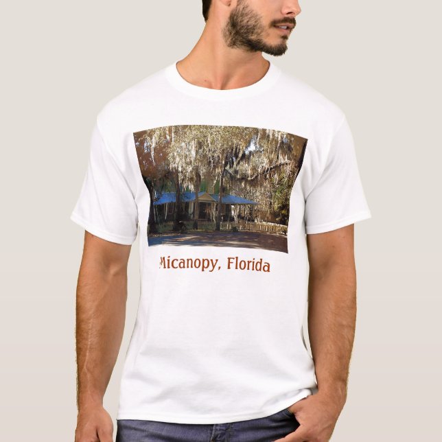 Spanisches Moos, Micanopy, Florida T-Shirt (Vorderseite)