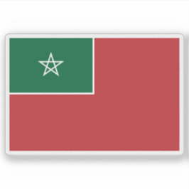 Spanisches Protektorat unter der Flagge Marokkos ( Aufkleber