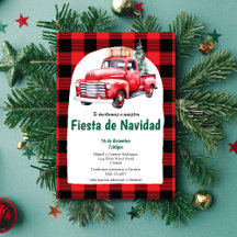 Spanisches rotes Weihnachtsfest