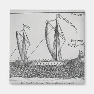 Spanisches Schiff" Magnet