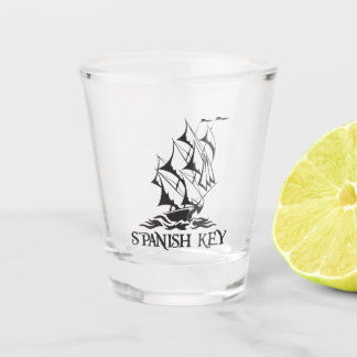 Spanisches Schlüsselglas Schnapsglas