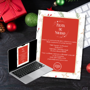 Spanisches Weihnachtsfest Unternehmensweihnachten Einladung