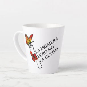 Spanisches Zitat Butterfly Carry Diploma Grad Milchtasse