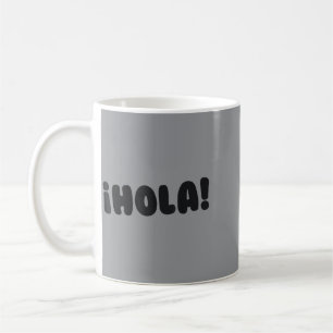 Spanischlehrer Hola Hallo Español Latina Zweisprac Kaffeetasse