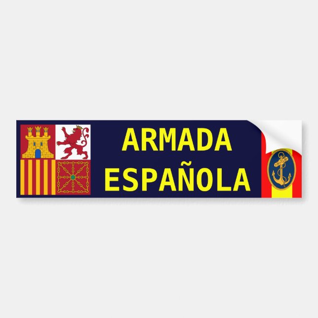 SPANISH ARMADA AUTOAUFKLEBER (Vorne)