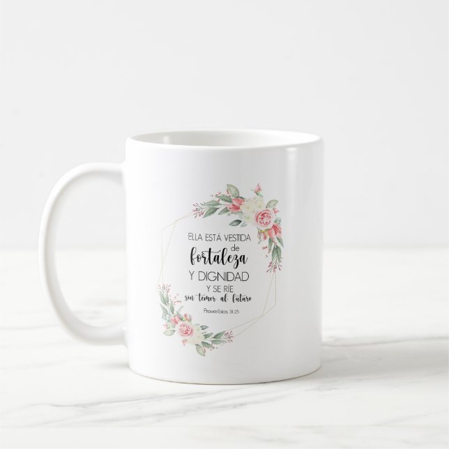 Spanish bible verse Taza Kaffeetasse (Links)