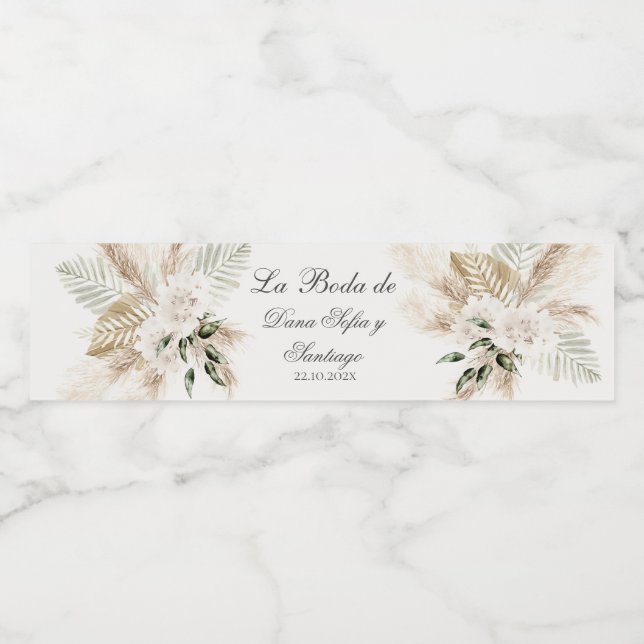 Spanish Boho Wedding (Einzelnes Label)