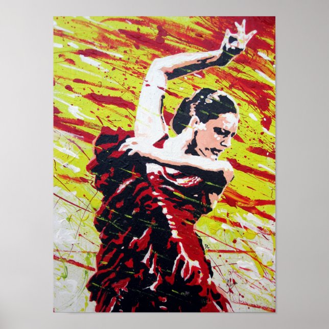 SPANISH DANCER POSTER (Vorne)