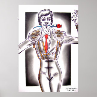 Spanish Dancer Poster